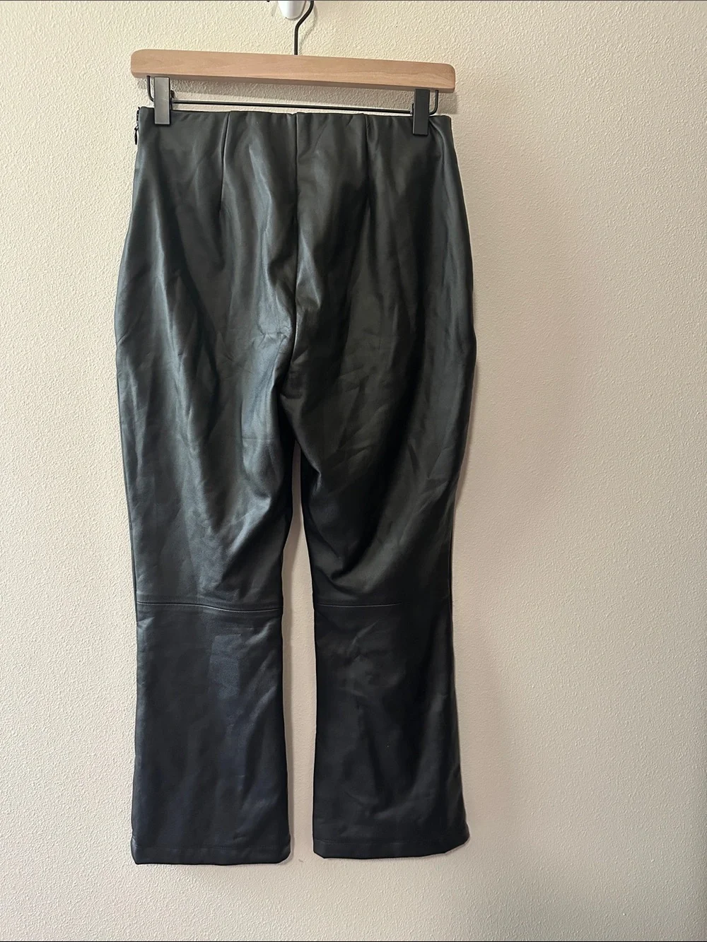Tuckernuck faux leather ashford pants black size large